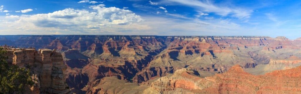 Panorama of the Grand Canyon from the South Rim