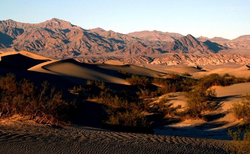 Sand dunes in Death Valley National Park