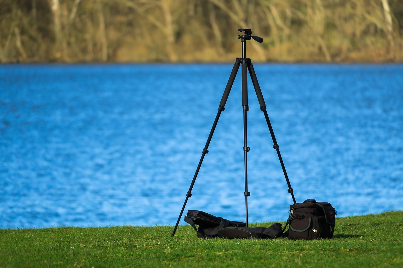 a tripod