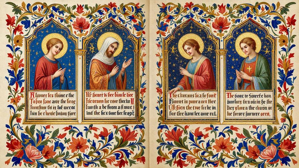 saints artistic representations analyzed