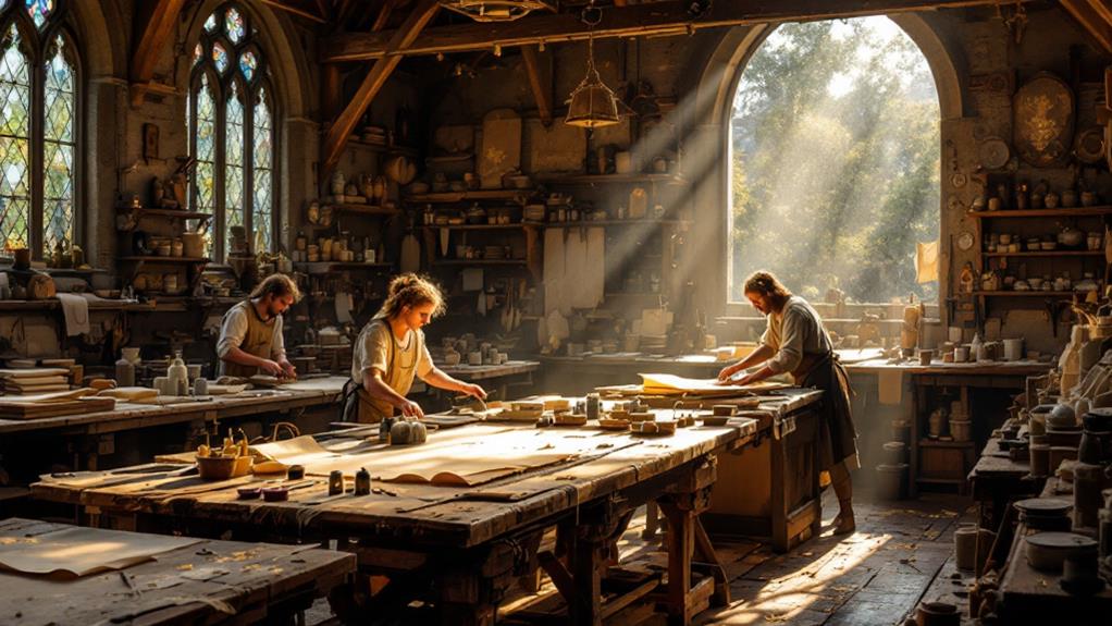 creating the writing medium