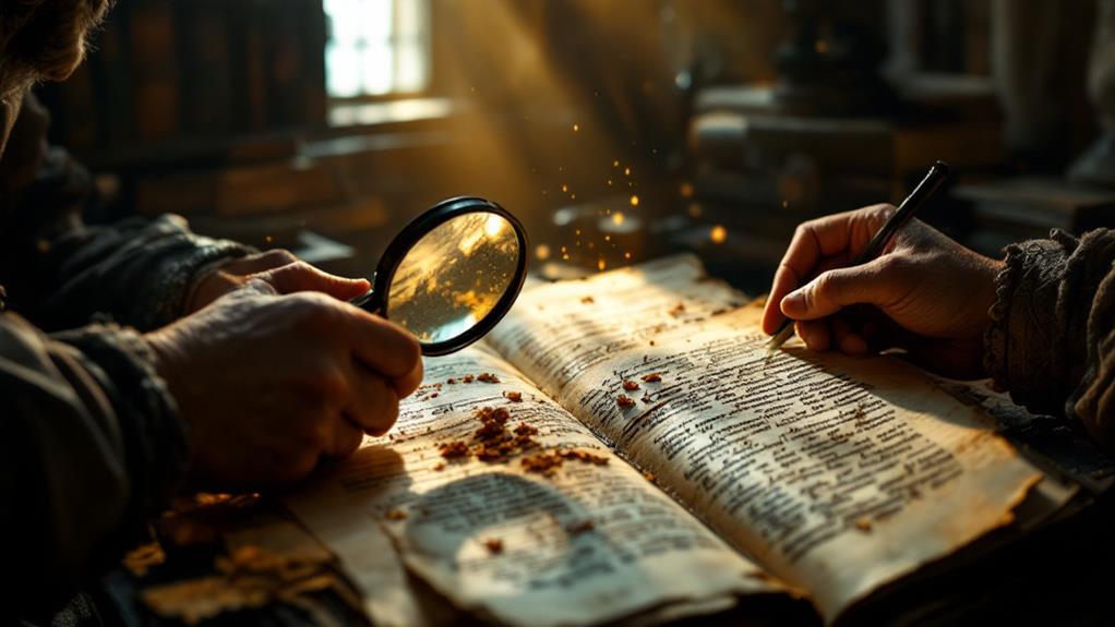 restoration of historical texts