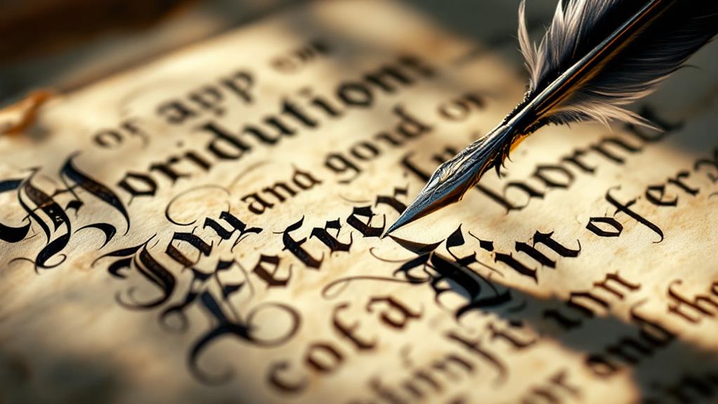 artistic lettering techniques explored