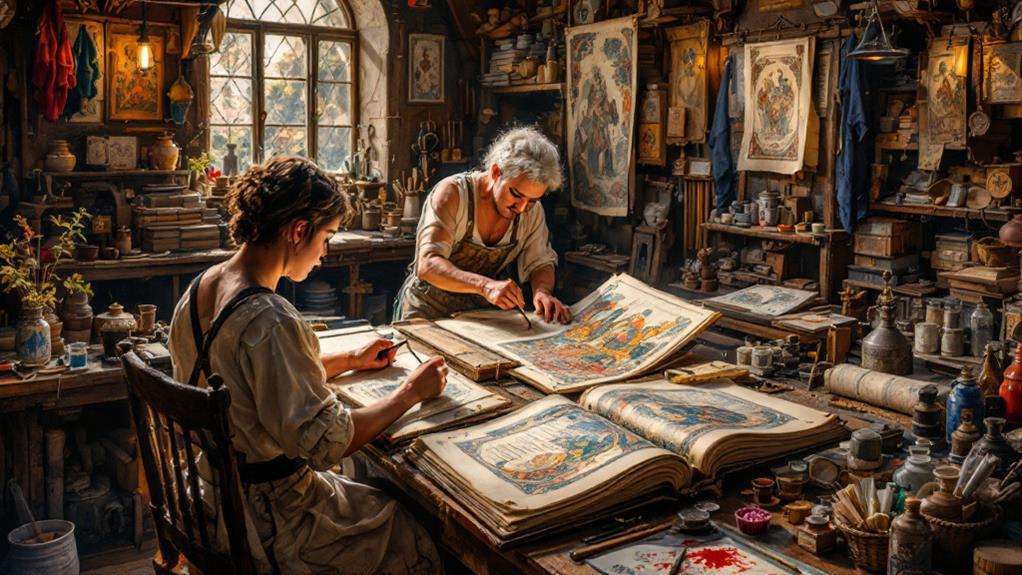 creative works in folios