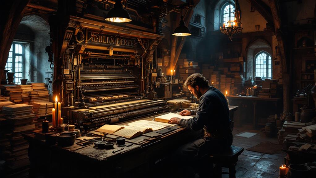 gutenberg s printing revolution begins