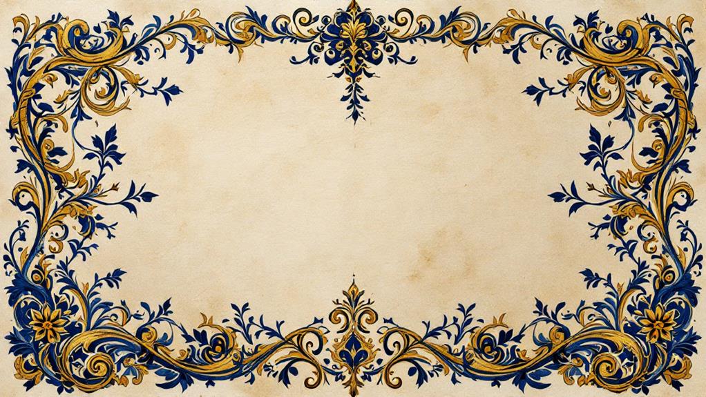 elegant script embellishments