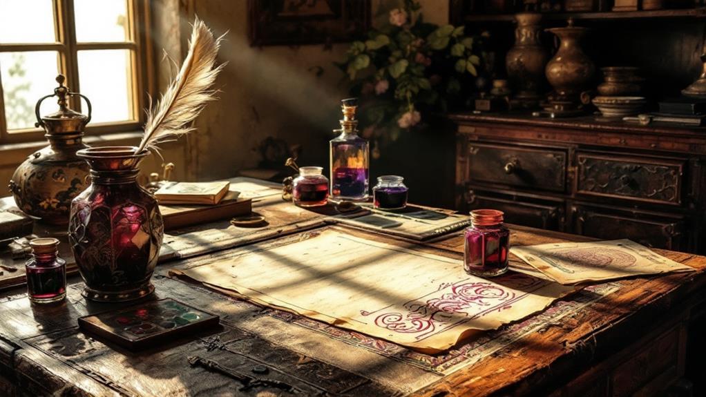 scribes writing techniques explored