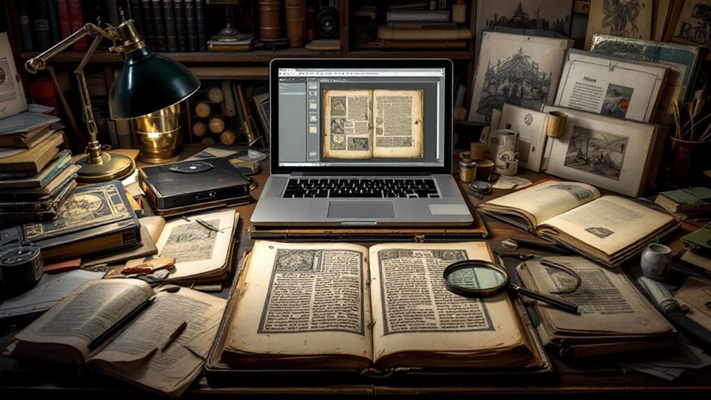 digitization folios specific challenges