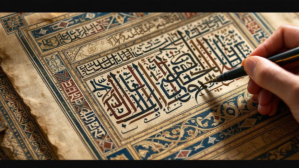 kufic script development stages