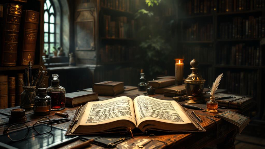 connecting historical and modern stories