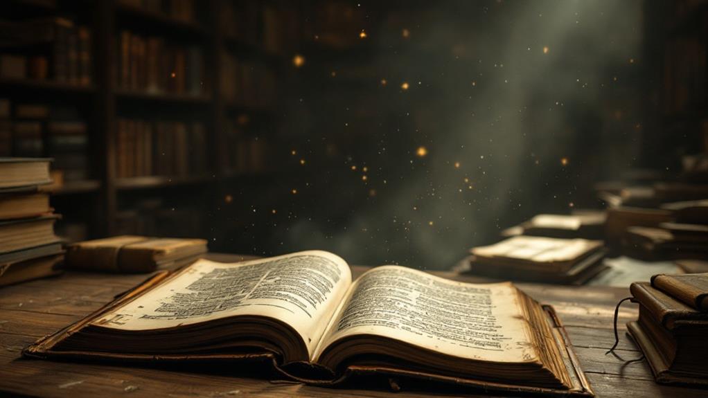 historical records in folios