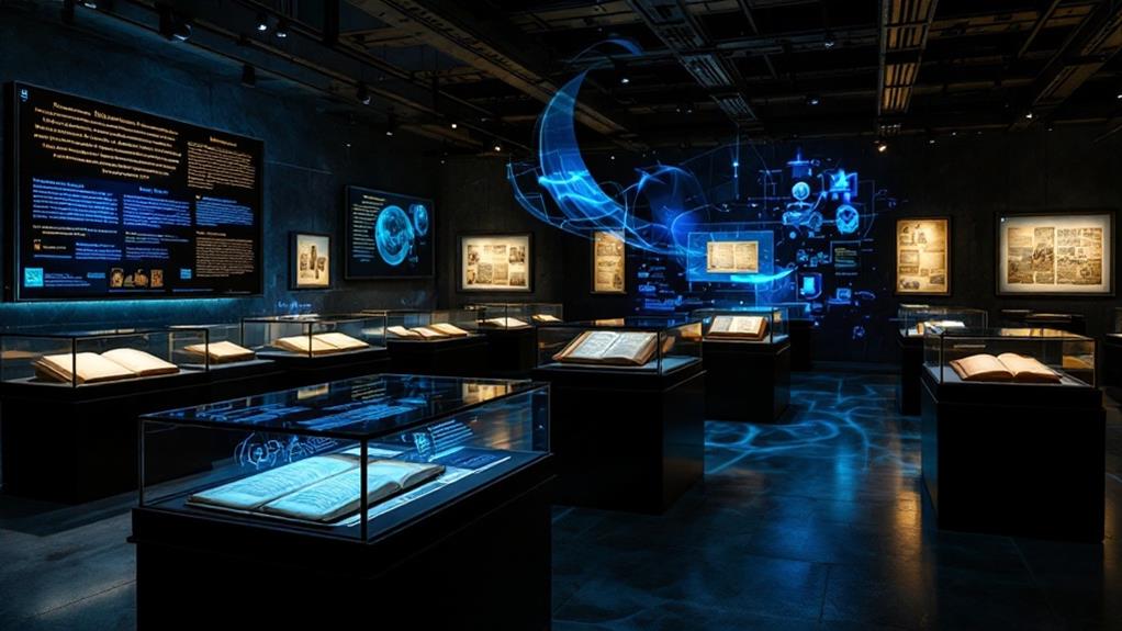 tech enhanced folio displays