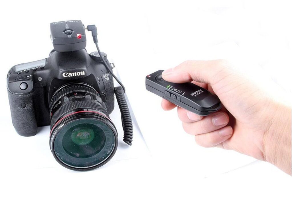 a wireless camera remote shutter release
