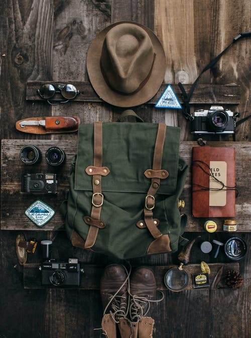 Equipment for a travelling photographer
